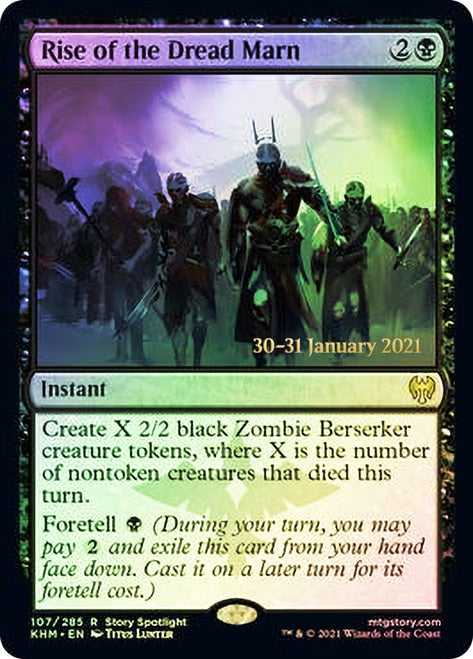 Rise of the Dread Marn [Kaldheim Prerelease Promos] | Pegasus Games WI