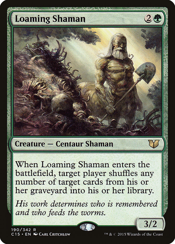 Loaming Shaman [Commander 2015] | Pegasus Games WI