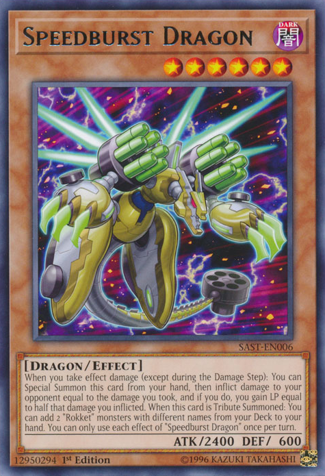 Speedburst Dragon [SAST-EN006] Rare | Pegasus Games WI