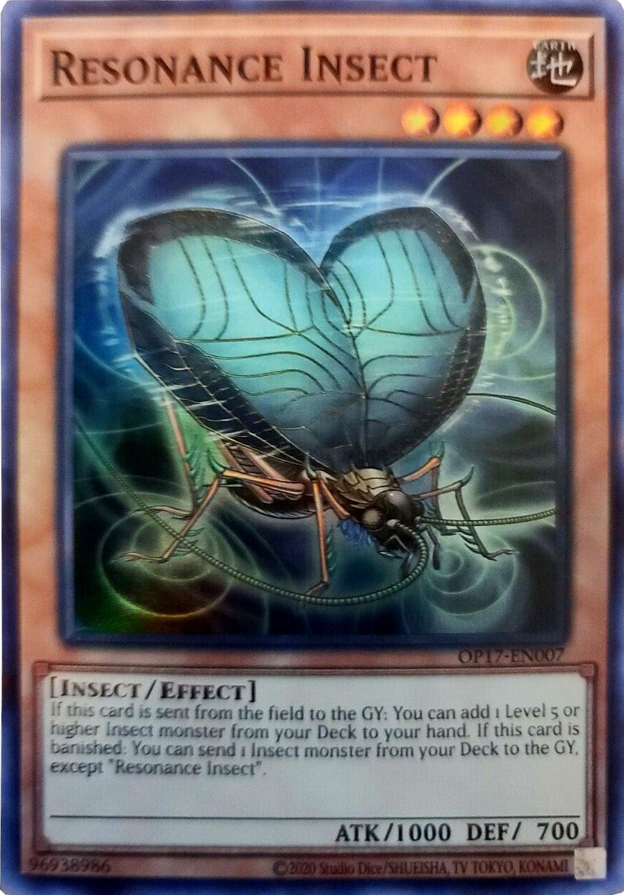 Resonance Insect [OP17-EN007] Super Rare | Pegasus Games WI