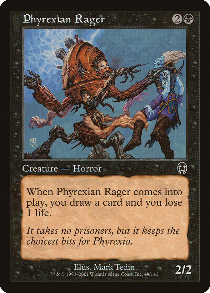 Phyrexian Rager [Apocalypse] | Pegasus Games WI