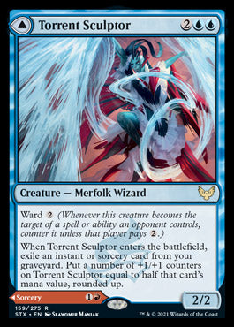 Torrent Sculptor // Flamethrower Sonata [Strixhaven: School of Mages] | Pegasus Games WI