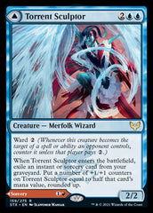 Torrent Sculptor // Flamethrower Sonata [Strixhaven: School of Mages] | Pegasus Games WI