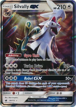 Silvally GX (90/111) (Jumbo Card) [Sun & Moon: Crimson Invasion] | Pegasus Games WI