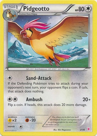 Pidgeotto (2/30) [XY: Trainer Kit 1 - Wigglytuff] | Pegasus Games WI