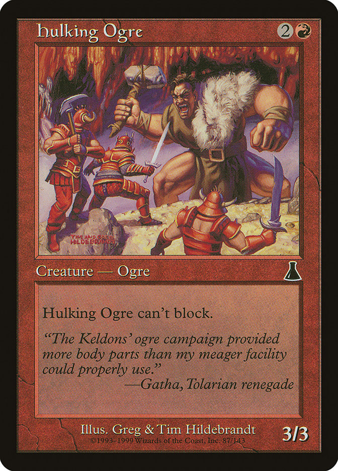 Hulking Ogre [Urza's Destiny] | Pegasus Games WI