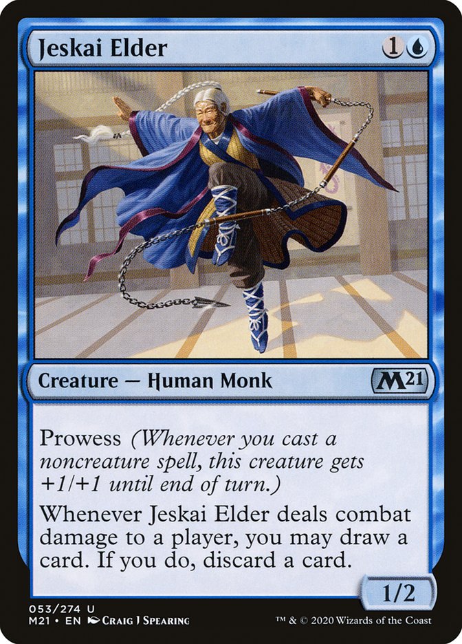 Jeskai Elder [Core Set 2021] | Pegasus Games WI