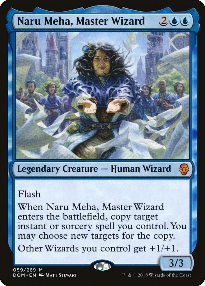 Naru Meha, Master Wizard [Dominaria] | Pegasus Games WI