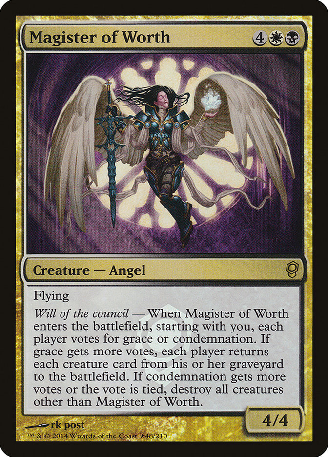 Magister of Worth (Launch) [Conspiracy Promos] | Pegasus Games WI