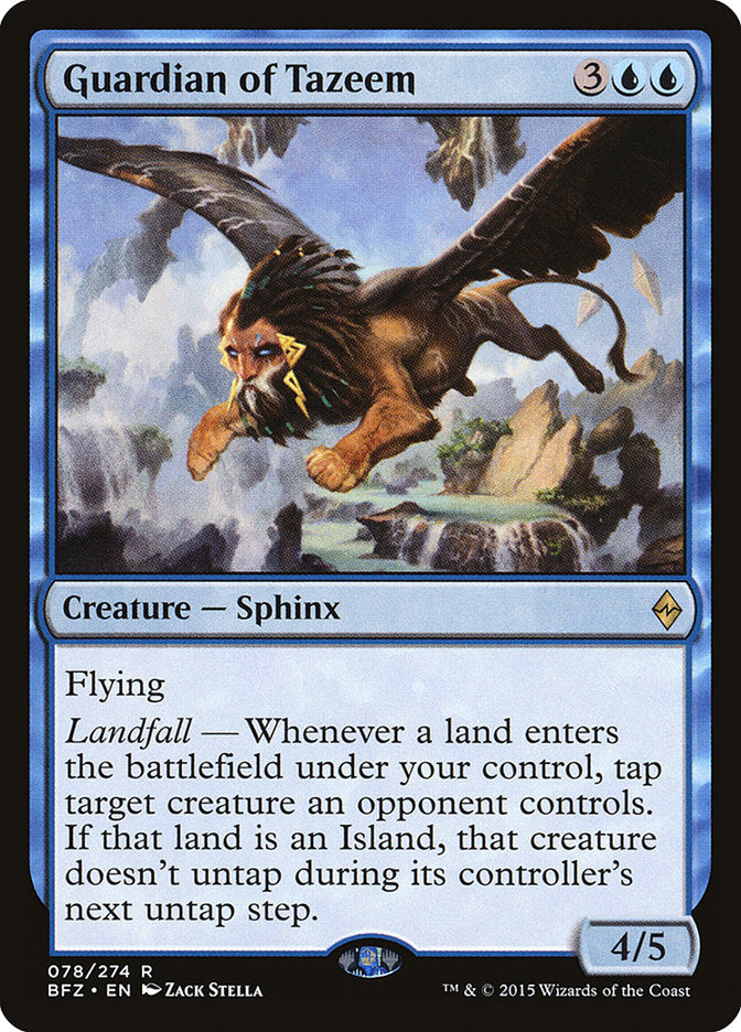 Guardian of Tazeem [Battle for Zendikar] | Pegasus Games WI