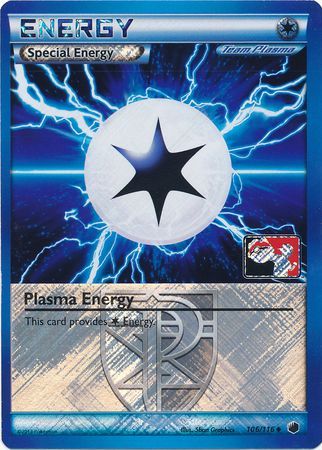 Plasma Energy (106/116) (Play Pokemon Promo) [Black & White: Plasma Freeze] | Pegasus Games WI