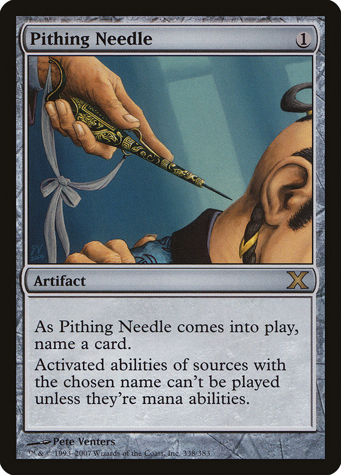 Pithing Needle [Tenth Edition] | Pegasus Games WI