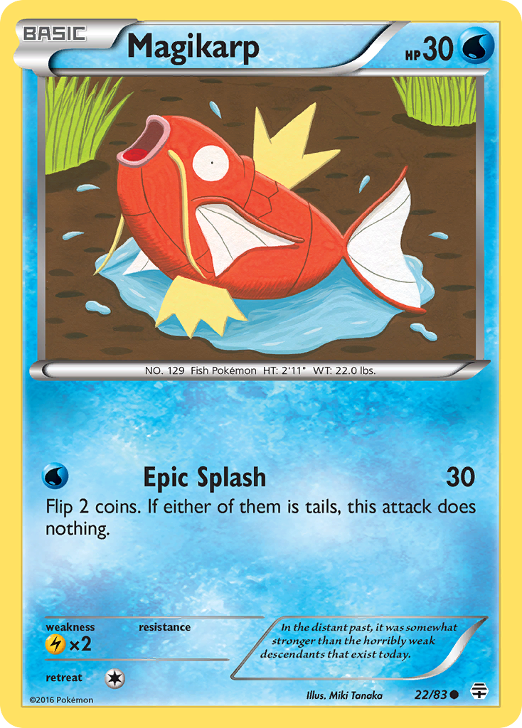 Magikarp (22/83) [XY: Generations] | Pegasus Games WI