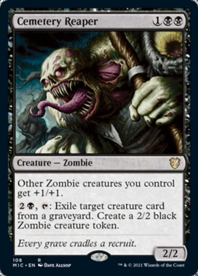 Cemetery Reaper [Innistrad: Midnight Hunt Commander] | Pegasus Games WI