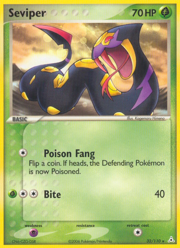 Seviper (32/110) [EX: Holon Phantoms] | Pegasus Games WI