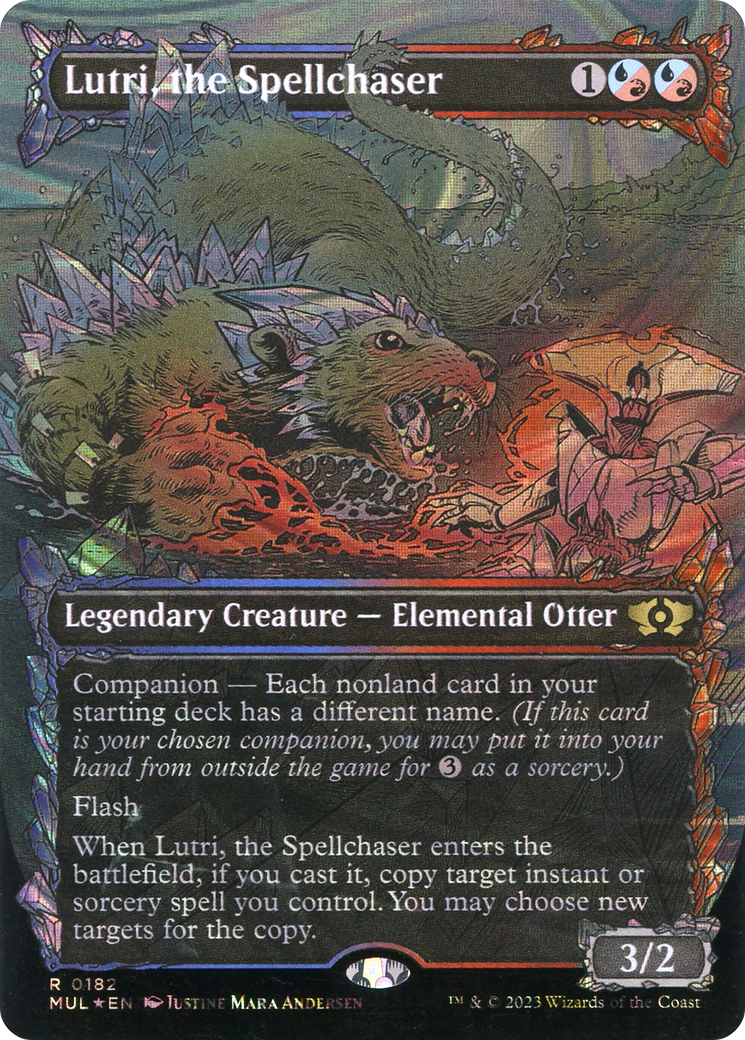 Lutri, the Spellchaser (Halo Foil) [Multiverse Legends] | Pegasus Games WI