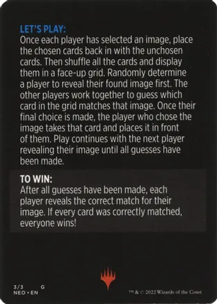 Cyber Simulacrum (Magic Minigame) [Kamigawa: Neon Dynasty Minigame] | Pegasus Games WI