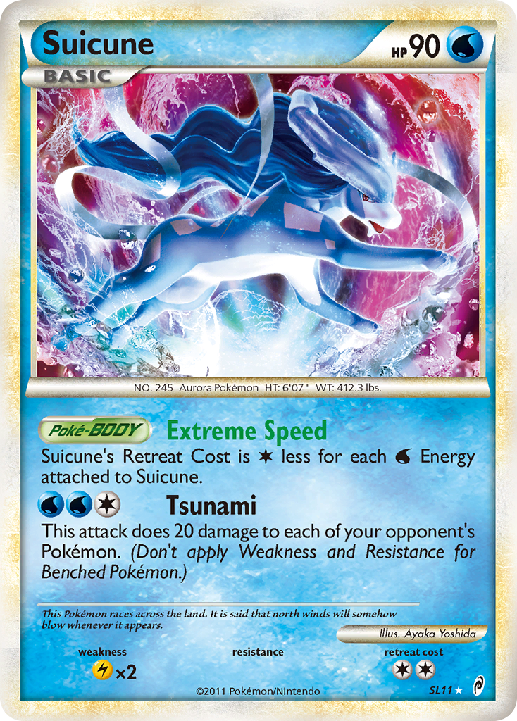 Suicune (SL11) [HeartGold & SoulSilver: Call of Legends] | Pegasus Games WI