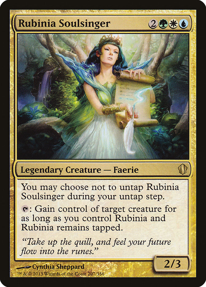 Rubinia Soulsinger [Commander 2013] | Pegasus Games WI