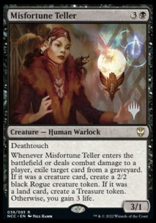 Misfortune Teller (Promo Pack) [Streets of New Capenna Commander Promos] | Pegasus Games WI