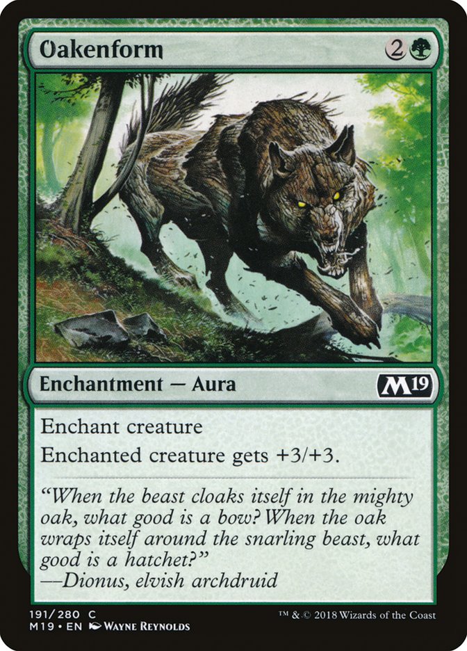 Oakenform [Core Set 2019] | Pegasus Games WI