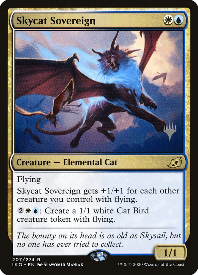 Skycat Sovereign (Promo Pack) [Ikoria: Lair of Behemoths Promos] | Pegasus Games WI