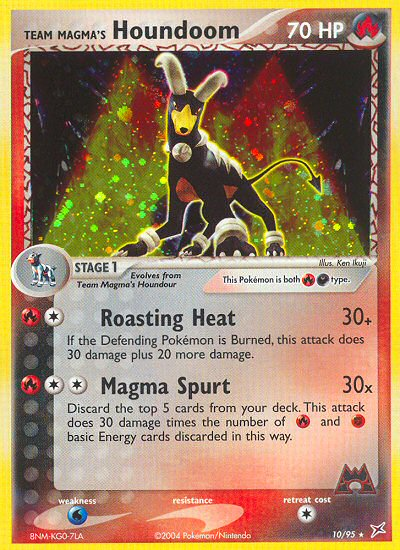 Team Magma's Houndoom (10/95) [EX: Team Magma vs Team Aqua] | Pegasus Games WI