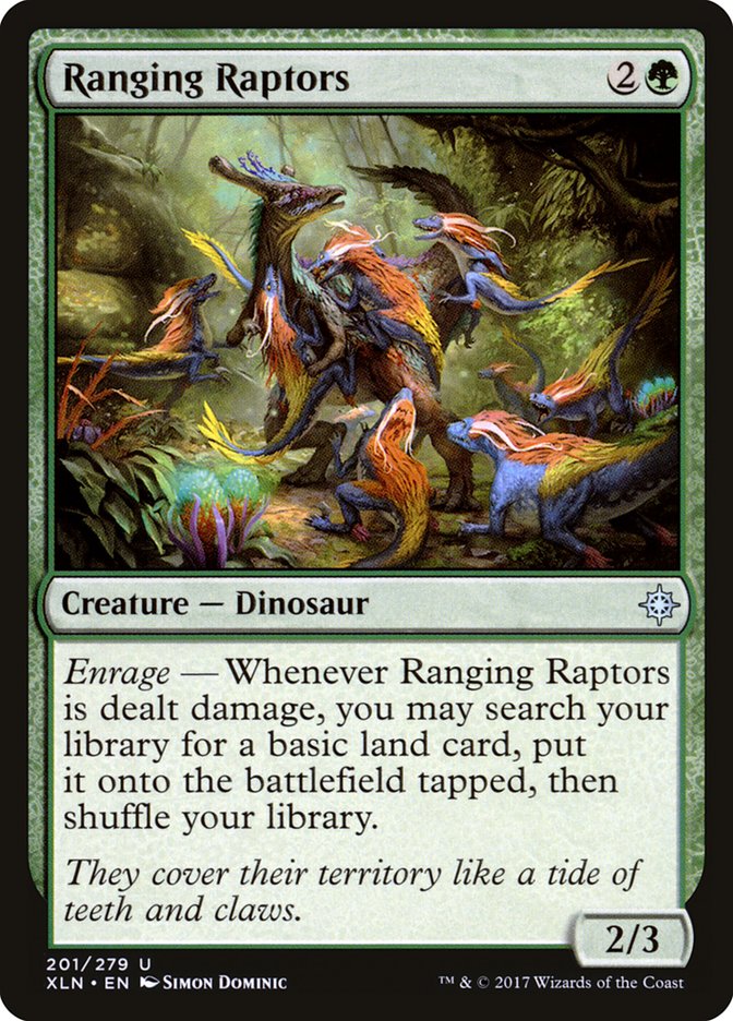 Ranging Raptors [Ixalan] | Pegasus Games WI