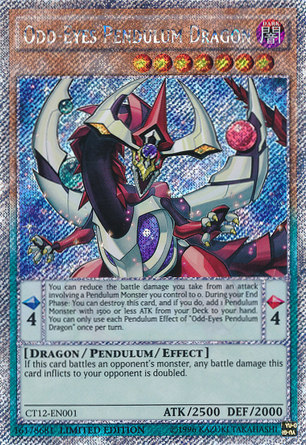 Odd-Eyes Pendulum Dragon [CT12-EN001] Secret Rare | Pegasus Games WI