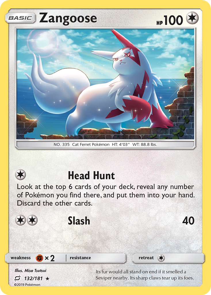 Zangoose (132/181) [Sun & Moon: Team Up] | Pegasus Games WI