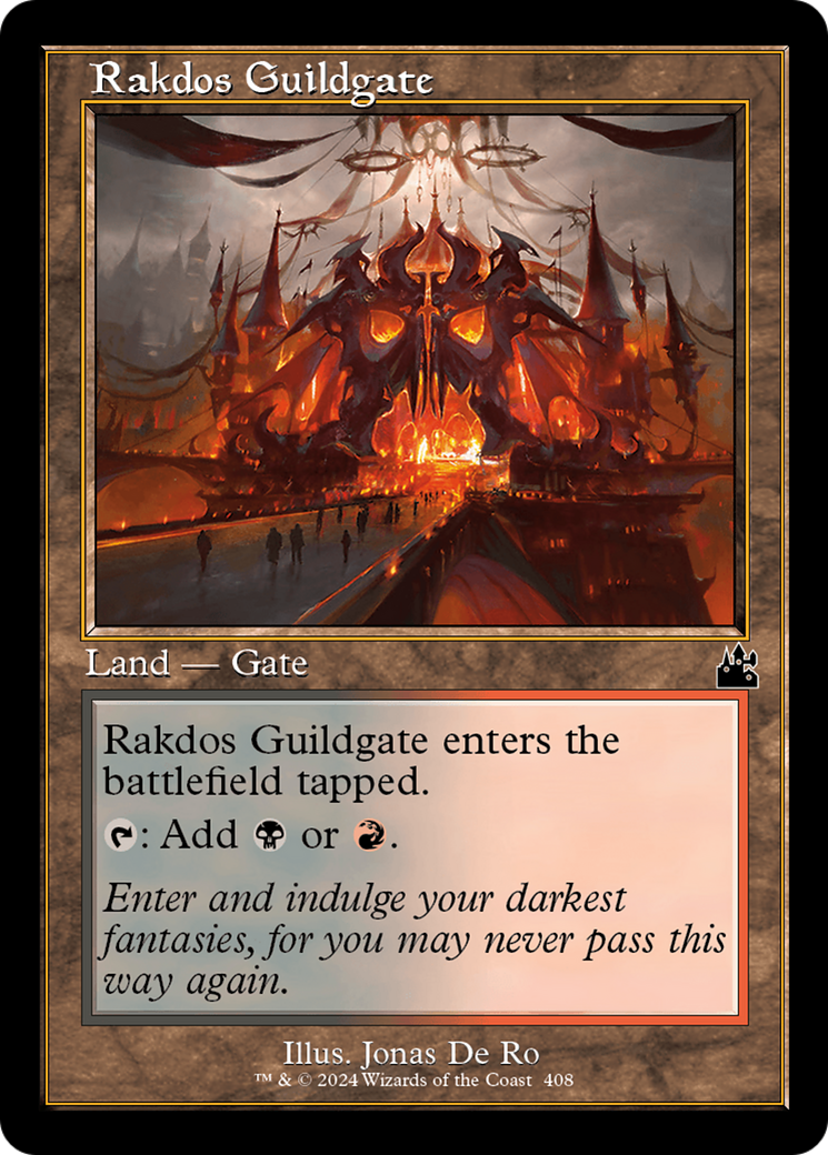 Rakdos Guildgate (Retro Frame) [Ravnica Remastered] | Pegasus Games WI