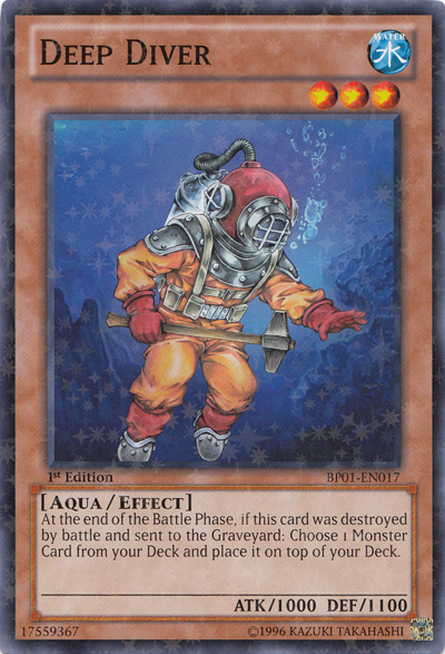 Deep Diver [BP01-EN017] Starfoil Rare | Pegasus Games WI
