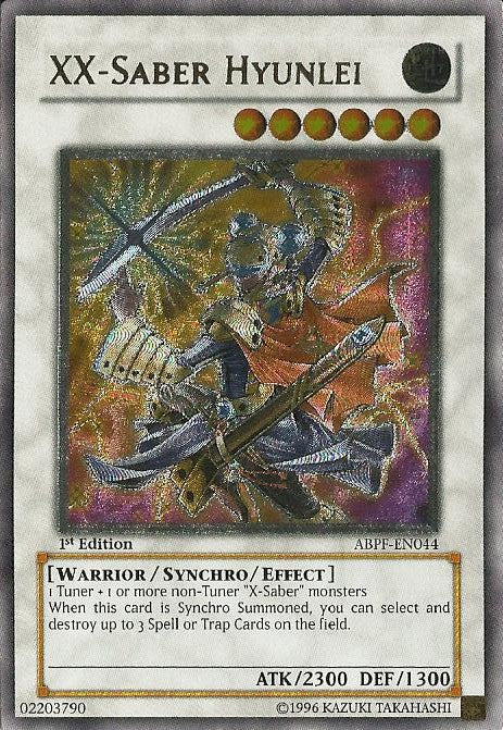 XX-Saber Hyunlei (UTR) [ABPF-EN044] Ultimate Rare | Pegasus Games WI