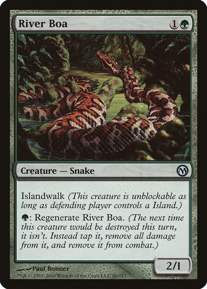 River Boa [Duels of the Planeswalkers] | Pegasus Games WI
