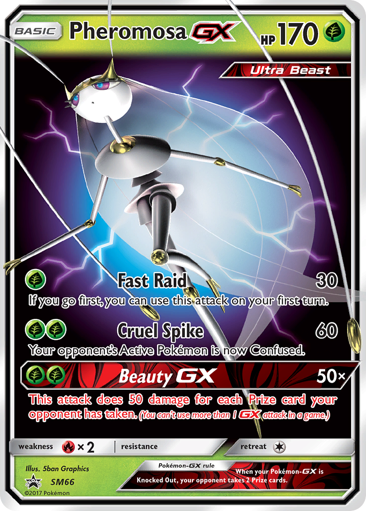 Pheromosa GX (SM66) [Sun & Moon: Black Star Promos] | Pegasus Games WI
