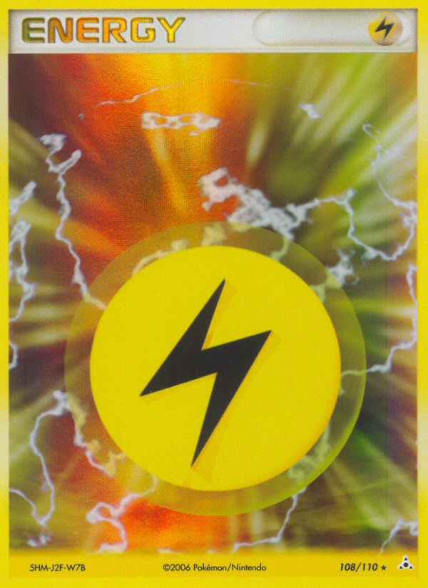 Lightning Energy (108/110) [EX: Holon Phantoms] | Pegasus Games WI