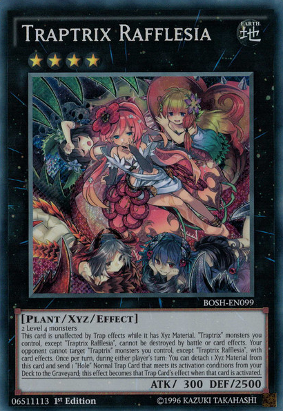 Traptrix Rafflesia [BOSH-EN099] Secret Rare | Pegasus Games WI