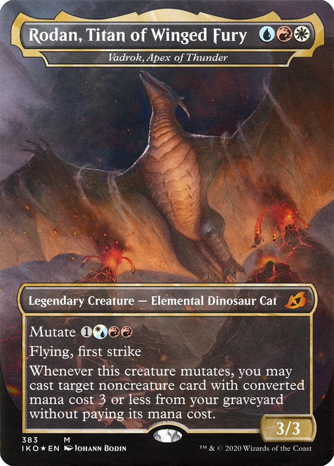 Vadrok, Apex of Thunder - Rodan, Titan of Winged Fury (Godzilla Series) [Ikoria: Lair of Behemoths] | Pegasus Games WI