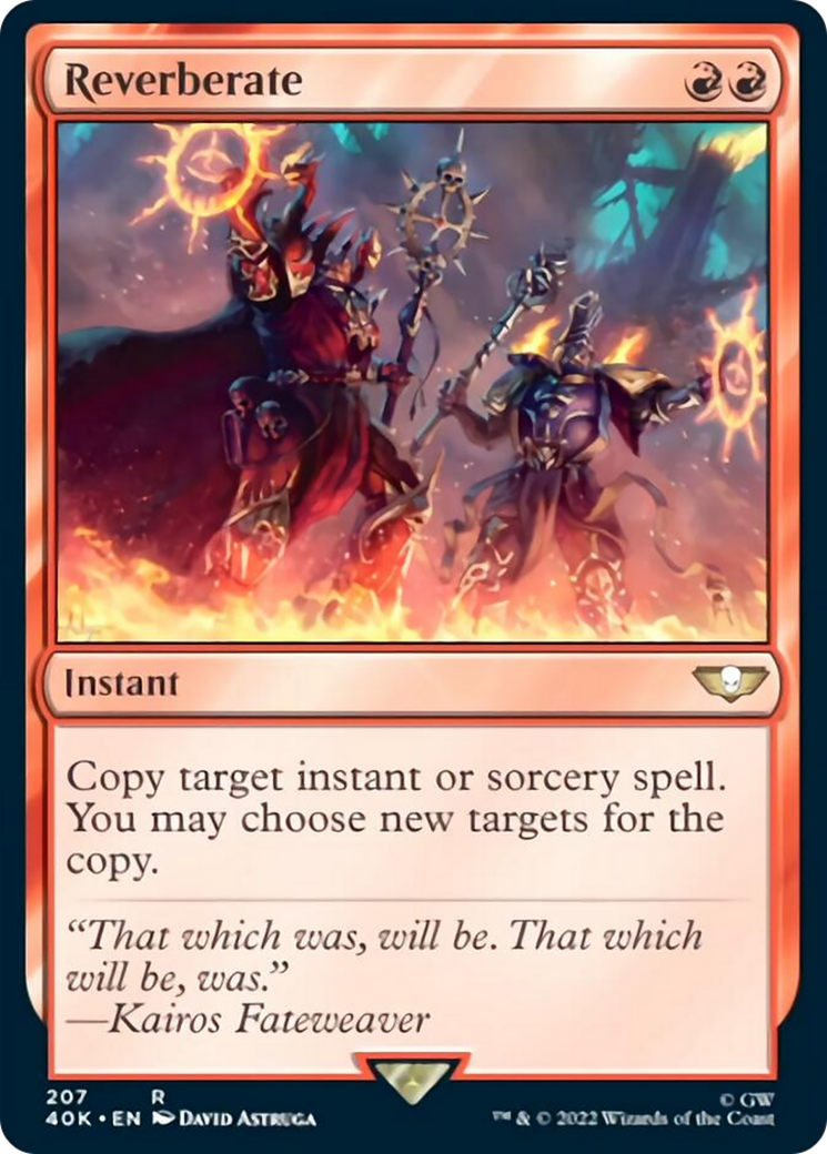 Reverberate (Surge Foil) [Warhammer 40,000] | Pegasus Games WI