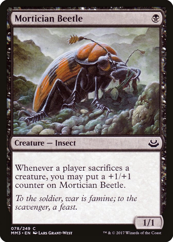 Mortician Beetle [Modern Masters 2017] | Pegasus Games WI