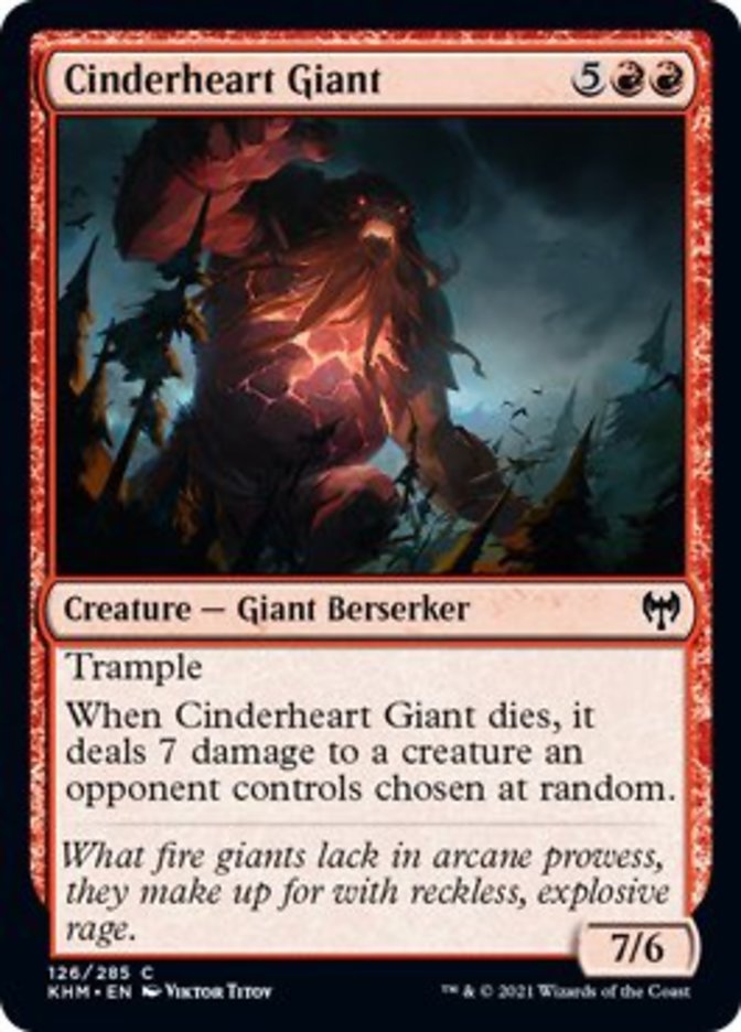 Cinderheart Giant [Kaldheim] | Pegasus Games WI