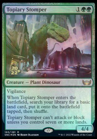 Topiary Stomper [Streets of New Capenna Prerelease Promos] | Pegasus Games WI