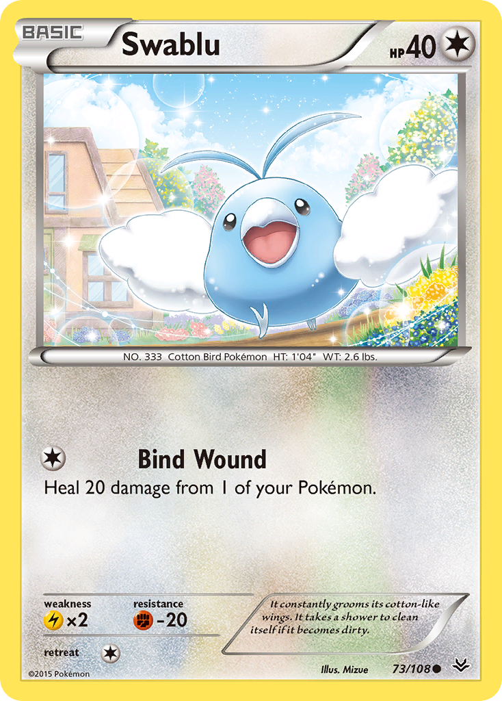 Swablu (73/108) [XY: Roaring Skies] | Pegasus Games WI