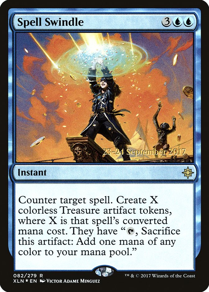 Spell Swindle [Ixalan Prerelease Promos] | Pegasus Games WI
