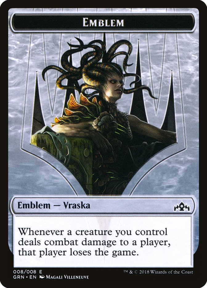 Vraska, Golgari Queen Emblem [Guilds of Ravnica Tokens] | Pegasus Games WI