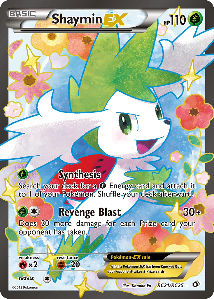 Shaymin EX (RC21/RC25) [Black & White: Legendary Treasures] | Pegasus Games WI