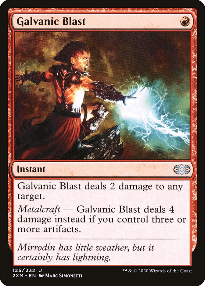 Galvanic Blast [Double Masters] | Pegasus Games WI