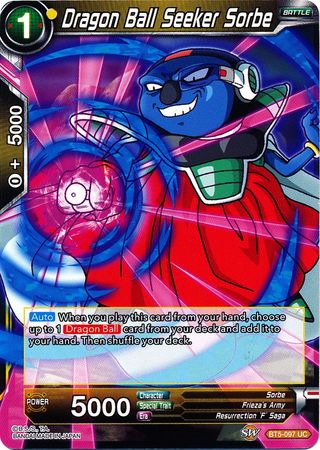 Dragon Ball Seeker Sorbe (BT5-097) [Miraculous Revival] | Pegasus Games WI