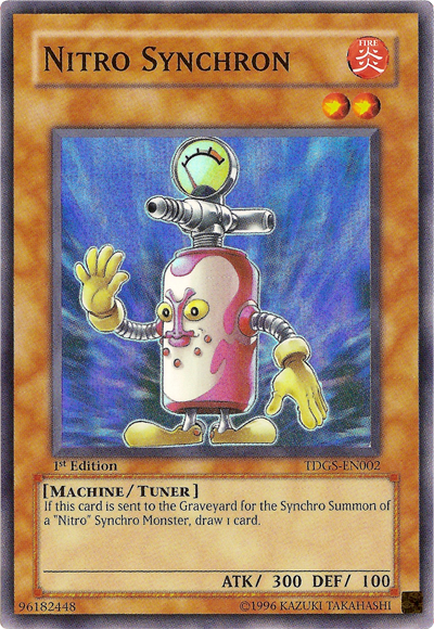 Nitro Synchron [TDGS-EN002] Super Rare | Pegasus Games WI