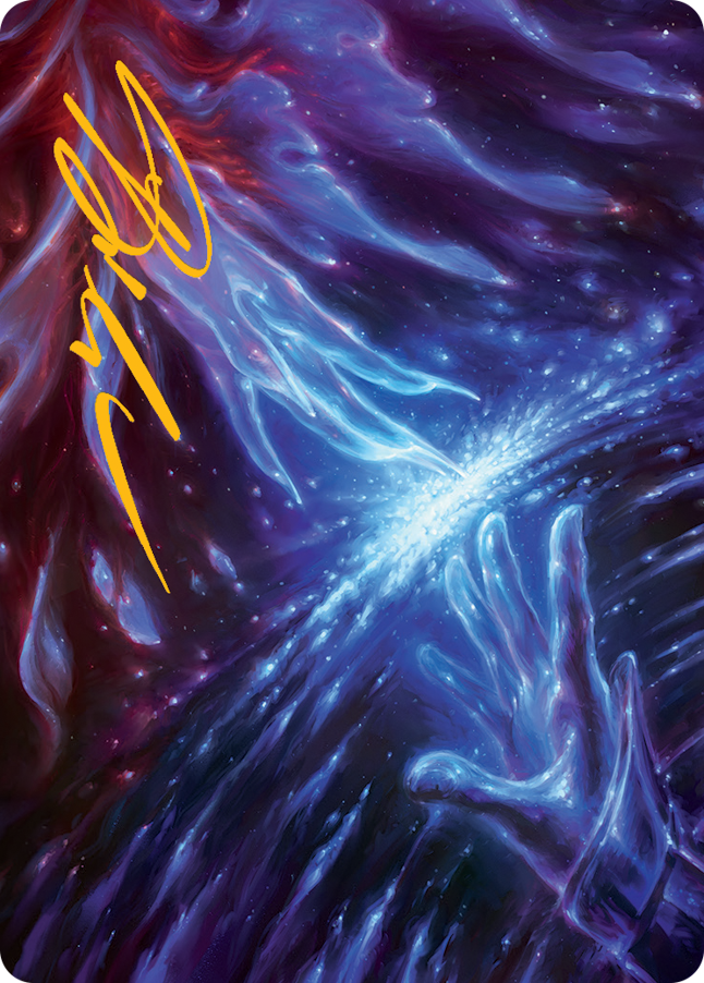 Transcendent Message Art Card (Gold-Stamped Signature) [March of the Machine Art Series] | Pegasus Games WI